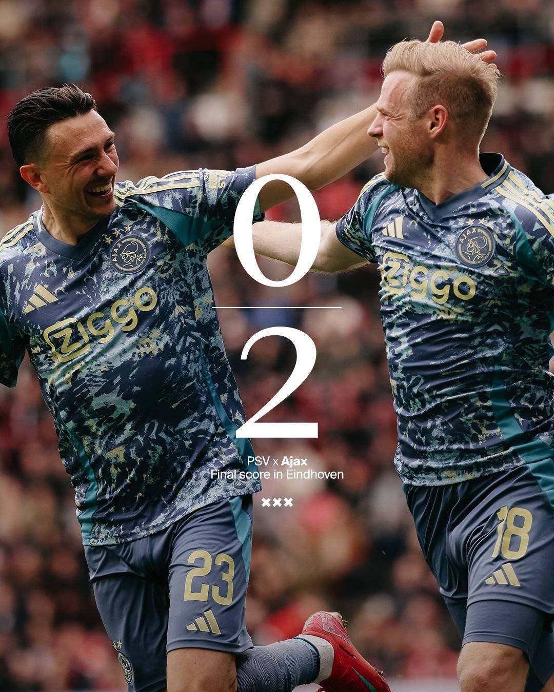 阿贾克斯逆袭，大巴黎遭遇失利！